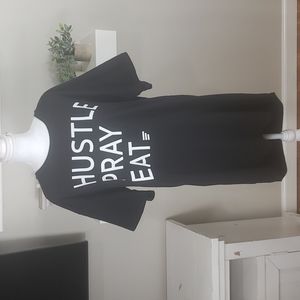 Bella Canvas Pajama Hustle Pray Eat Tee